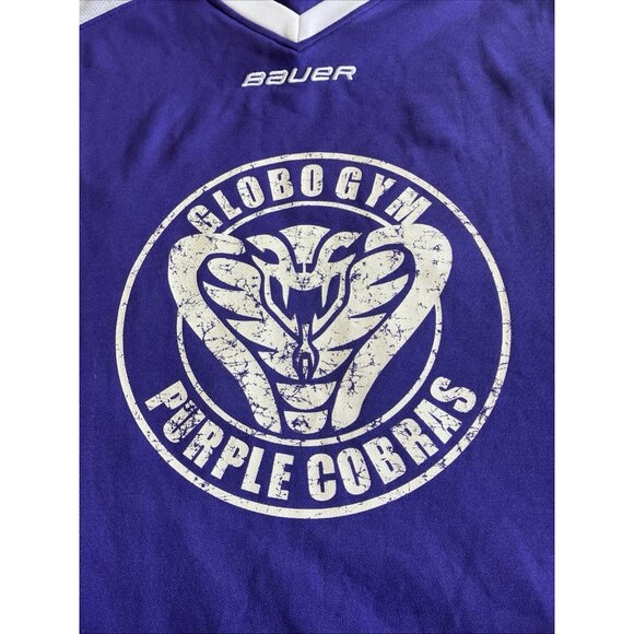 Dodgeball Globo Gym Purple Cobras Men’s Bauer Jersey Size XL - Picture 14 of 14